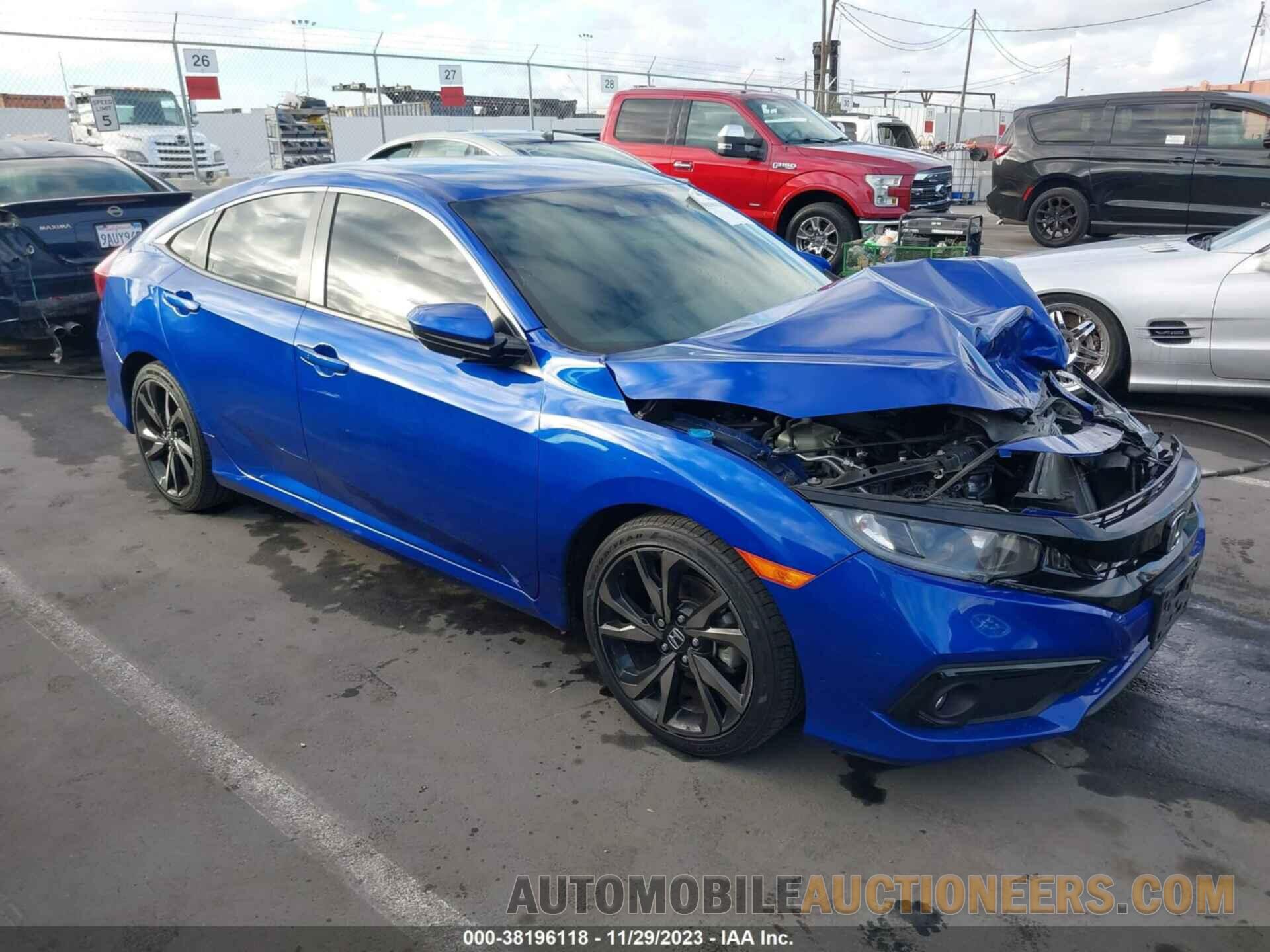 2HGFC2F83KH525161 HONDA CIVIC 2019