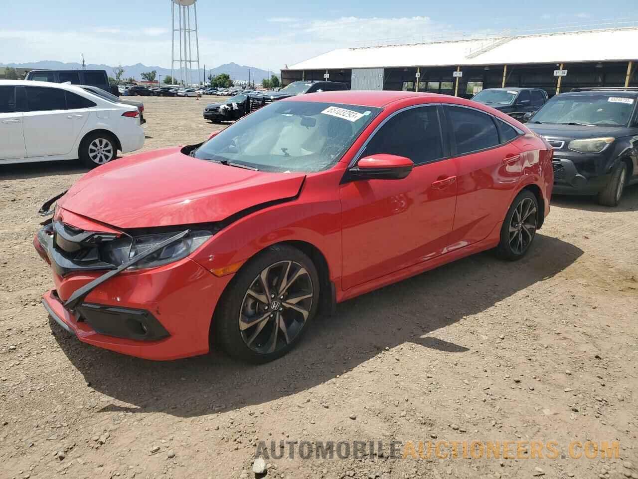 2HGFC2F83KH536015 HONDA CIVIC 2019