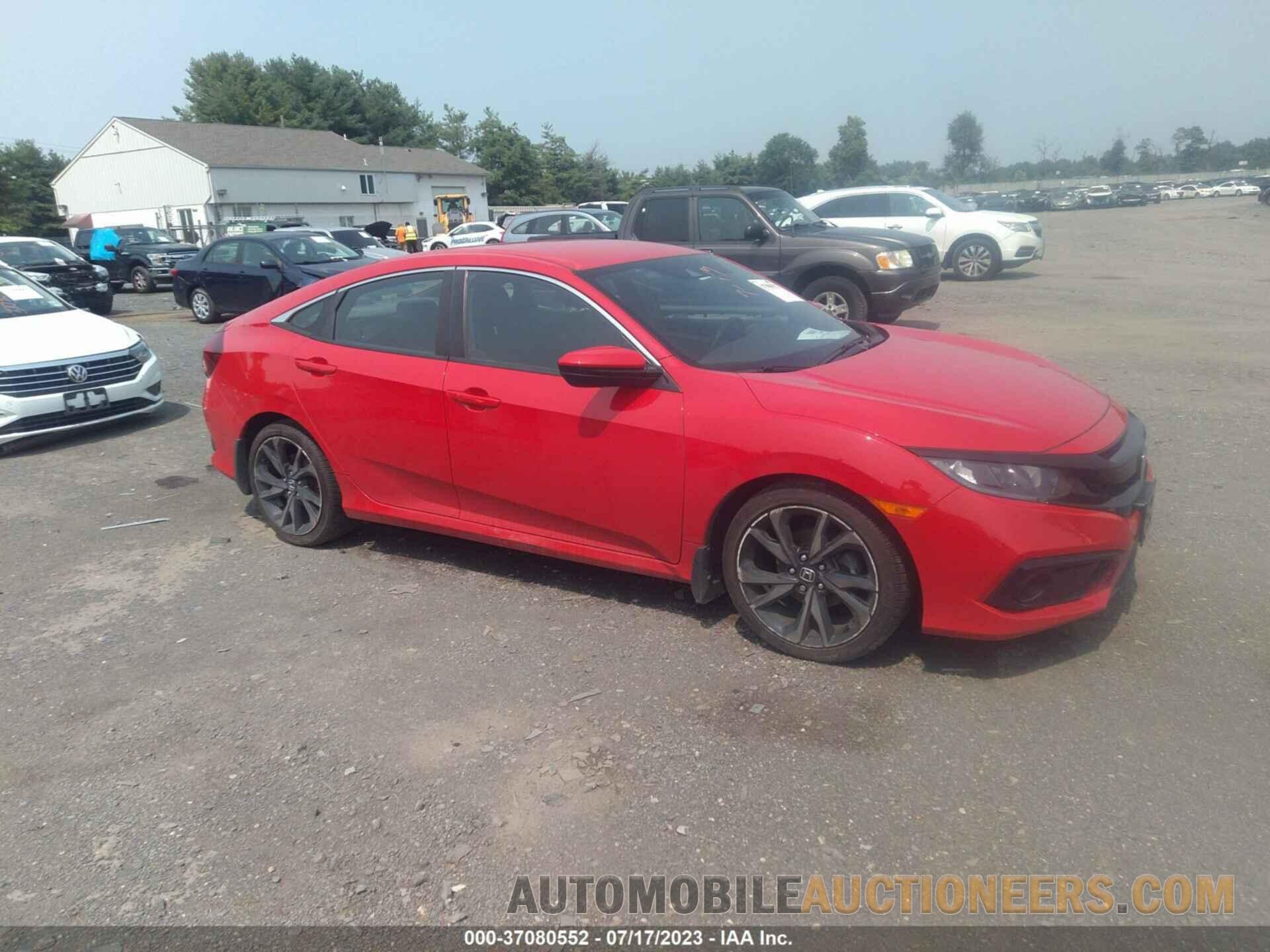 2HGFC2F83KH538072 HONDA CIVIC SEDAN 2019