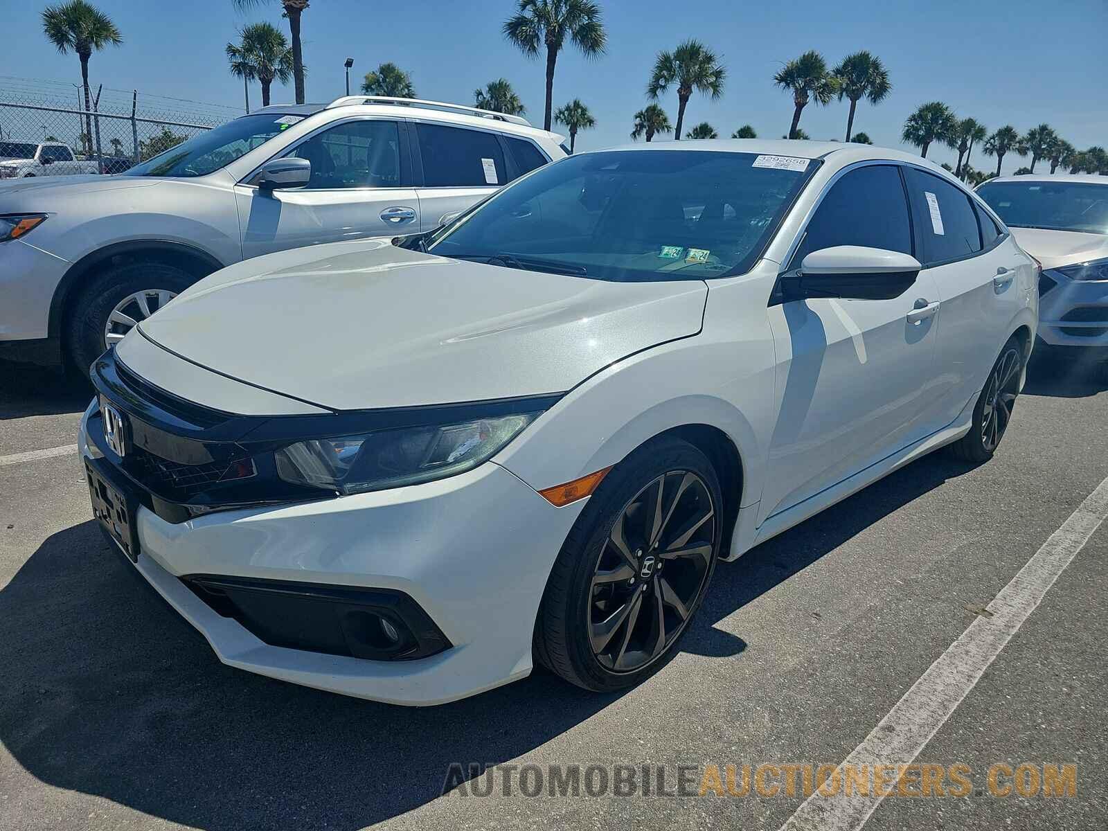 2HGFC2F83KH568317 Honda Civic Sedan 2019