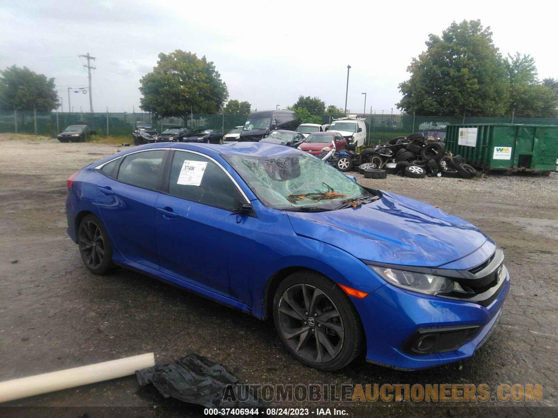 2HGFC2F83KH578720 HONDA CIVIC SEDAN 2019