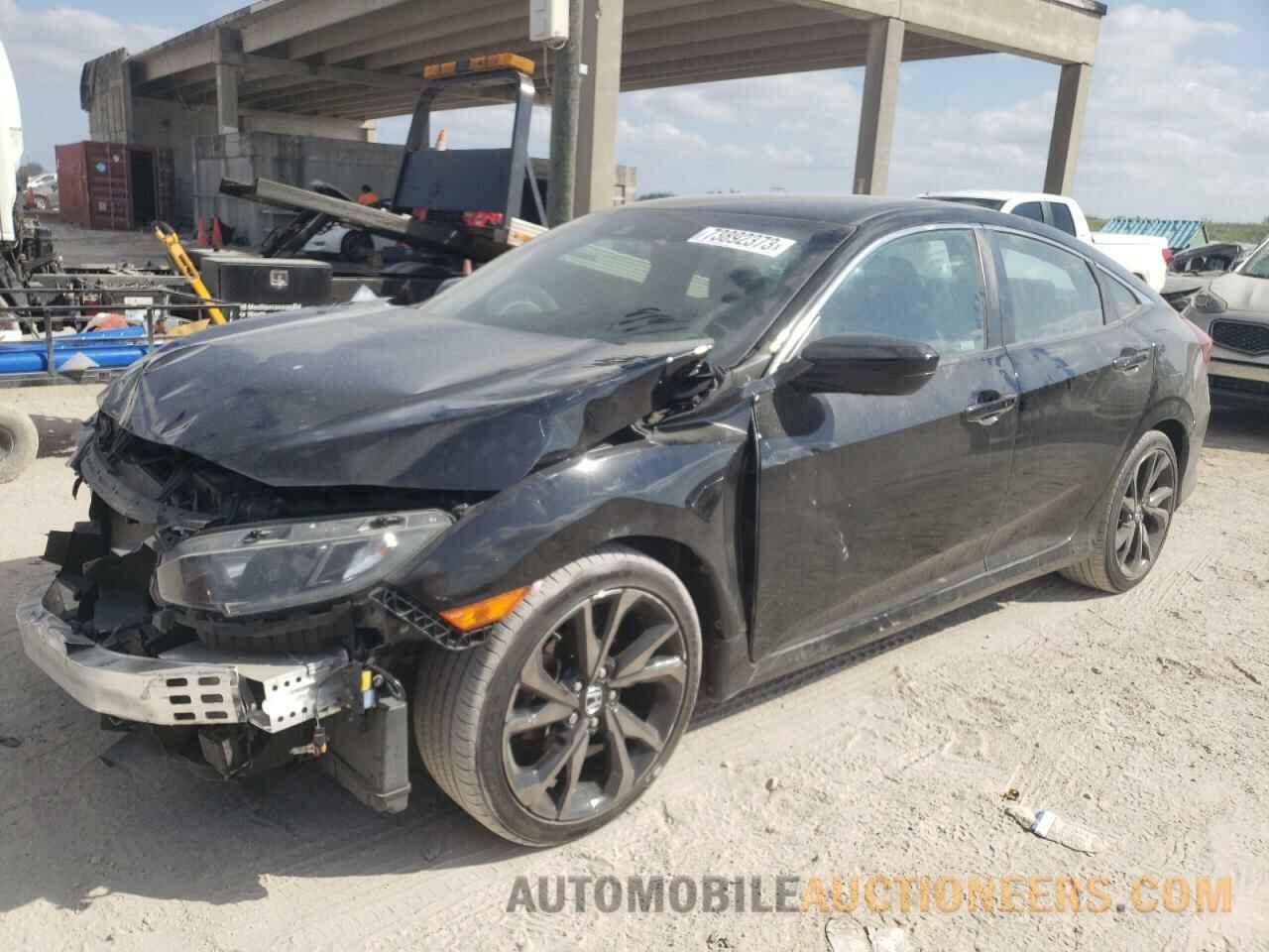 2HGFC2F83KH586039 HONDA CIVIC 2019