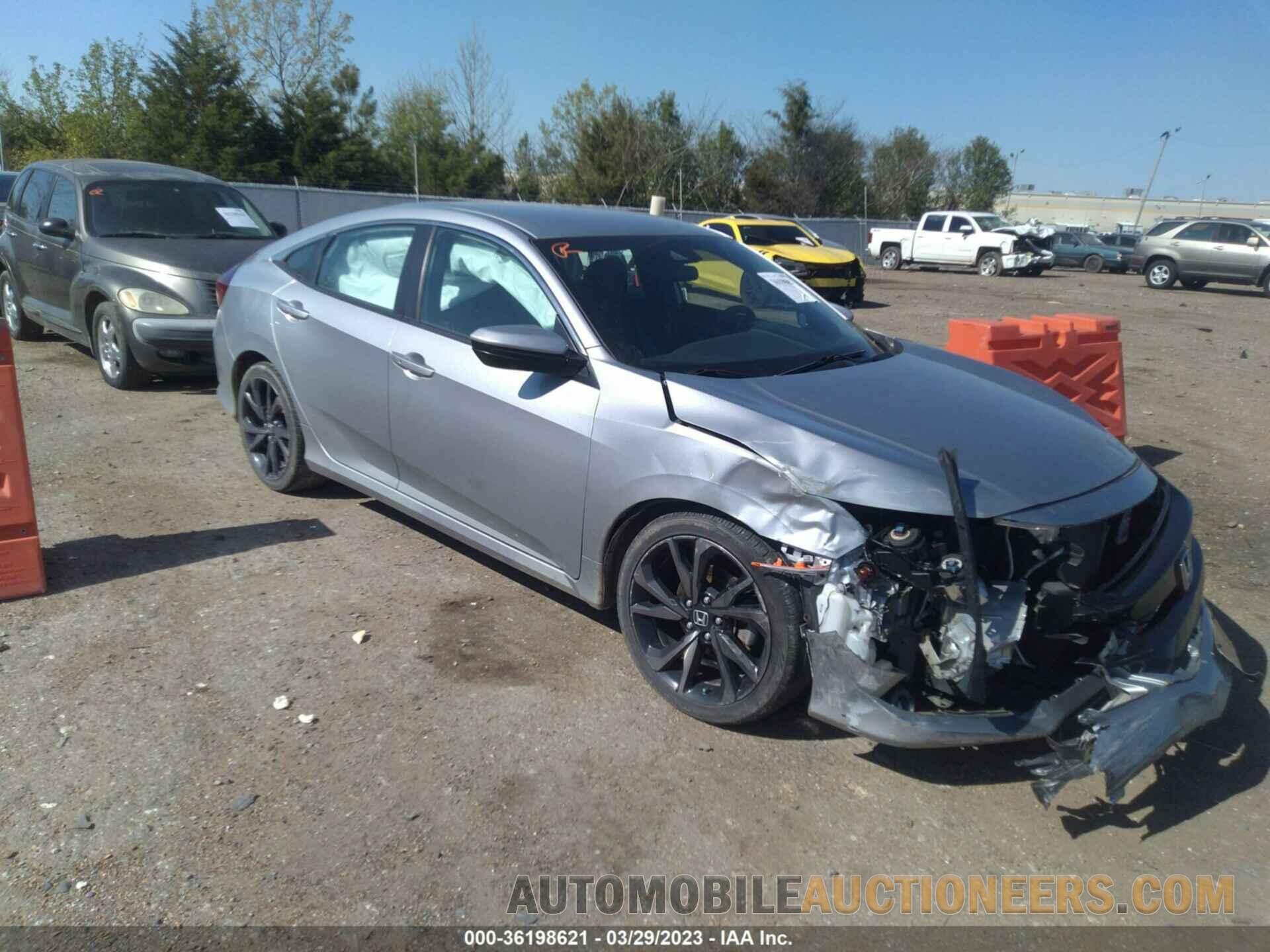 2HGFC2F83KH603910 HONDA CIVIC SEDAN 2019