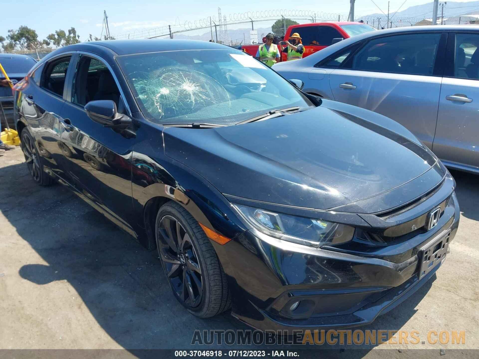 2HGFC2F83LH530040 HONDA CIVIC SEDAN 2020