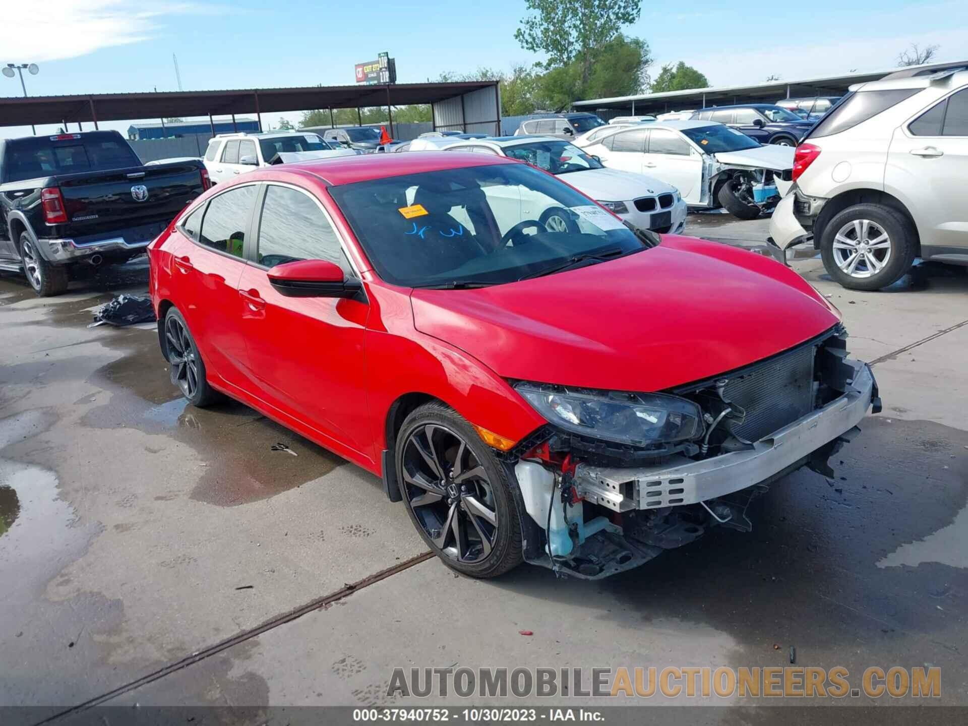 2HGFC2F83LH536906 HONDA CIVIC SEDAN 2020