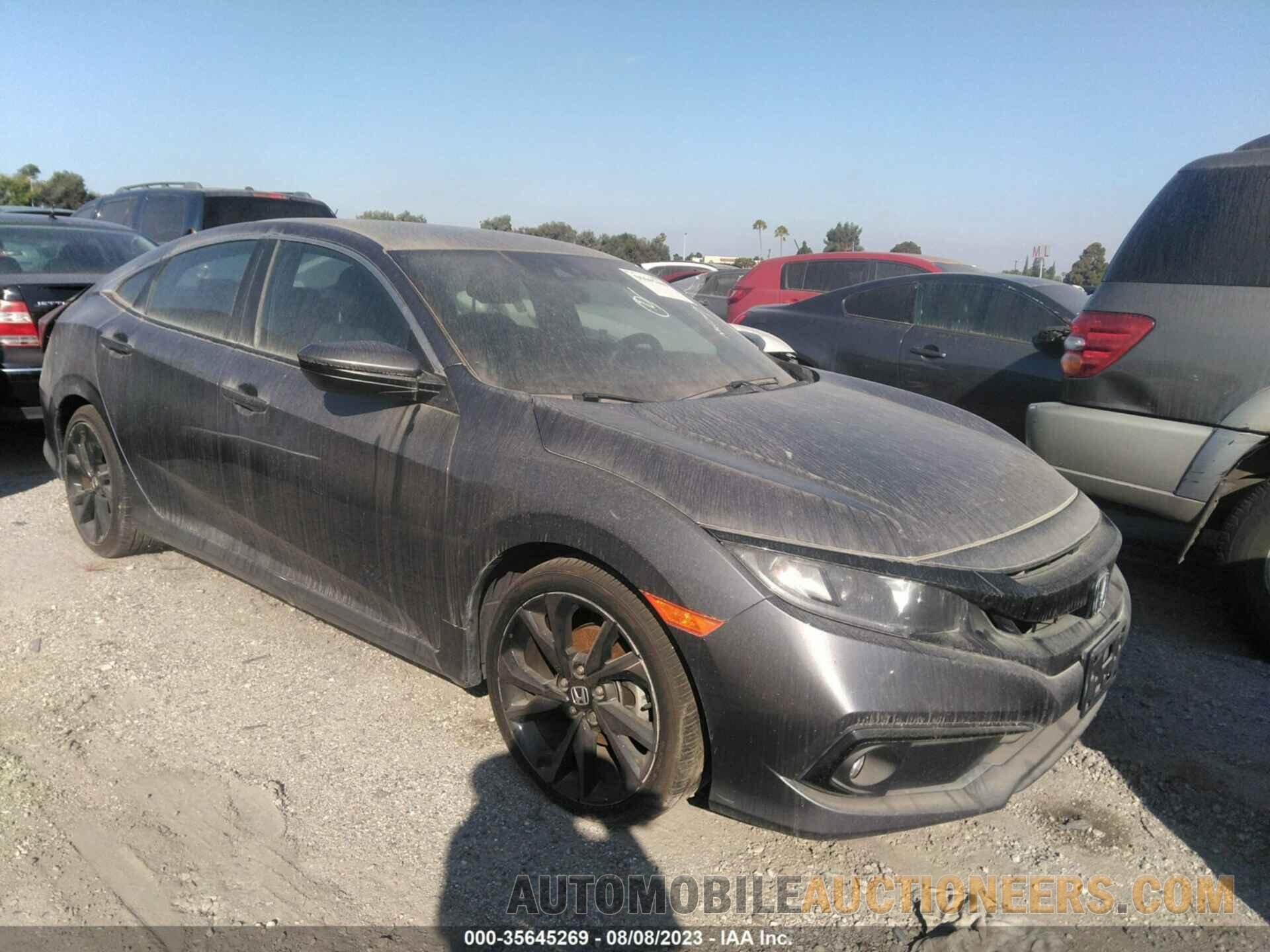 2HGFC2F83LH567606 HONDA CIVIC SEDAN 2020