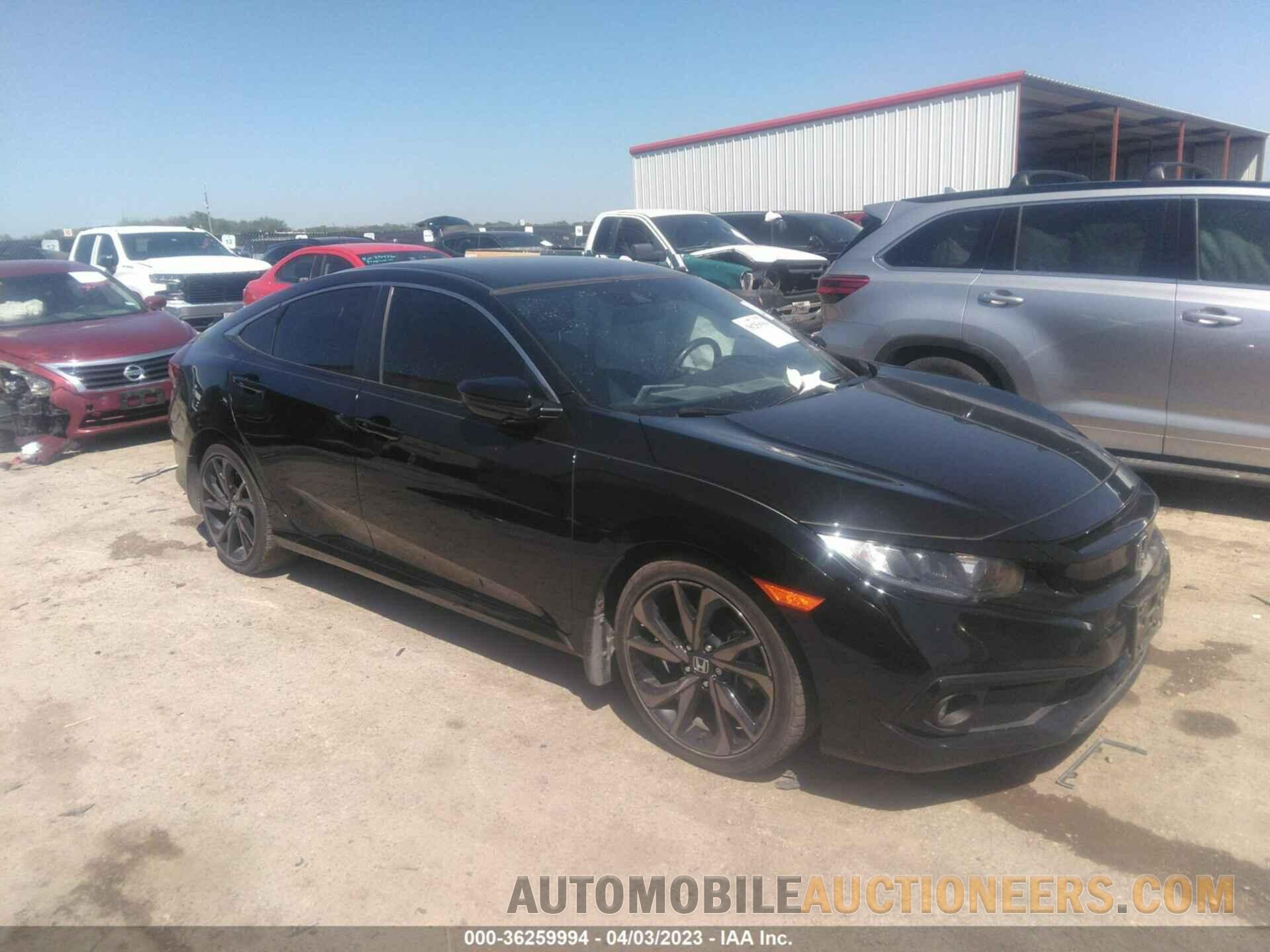 2HGFC2F83LH592652 HONDA CIVIC SEDAN 2020