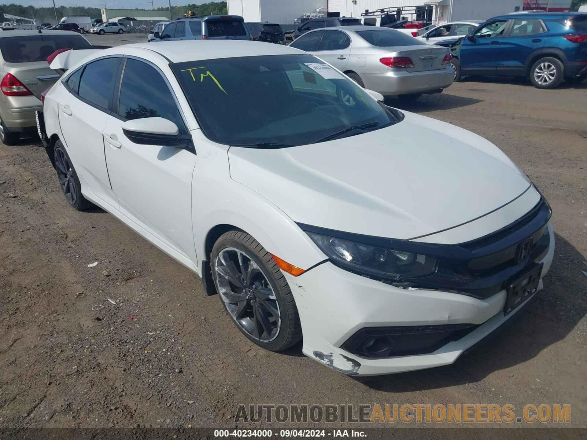 2HGFC2F83MH502353 HONDA CIVIC 2021