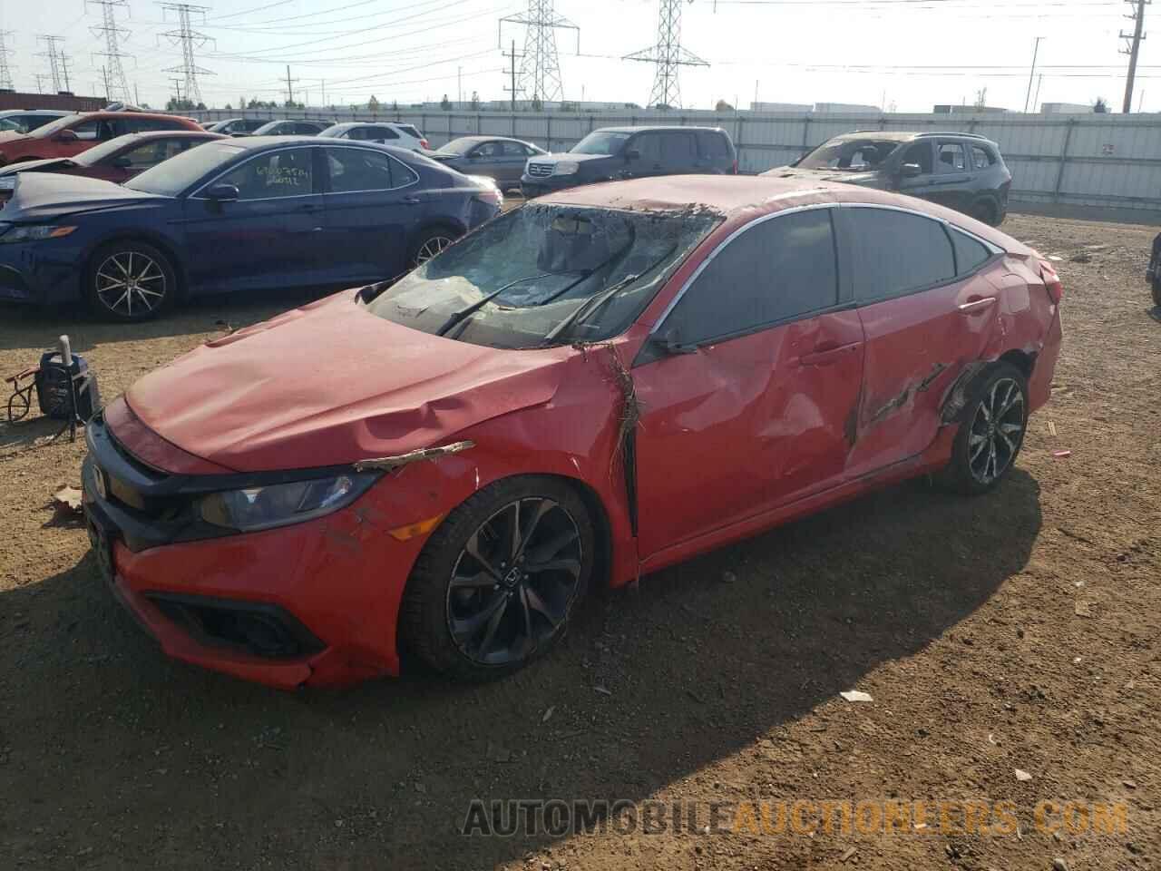 2HGFC2F83MH505849 HONDA CIVIC 2021