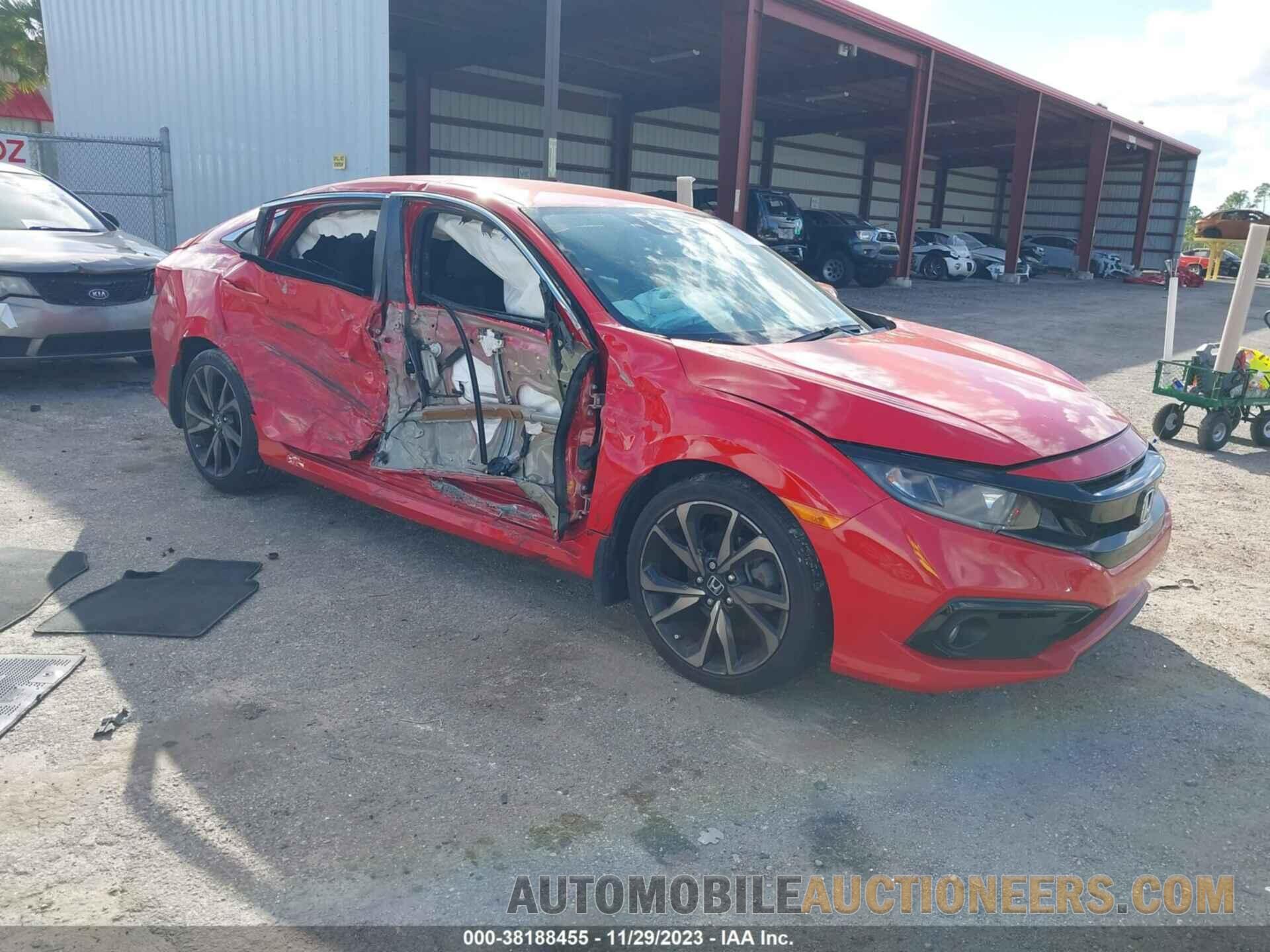 2HGFC2F83MH508881 HONDA CIVIC 2021