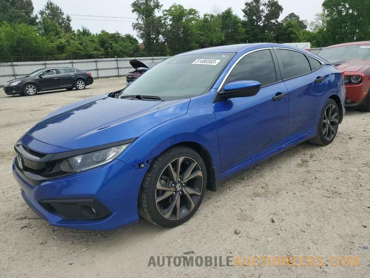 2HGFC2F83MH517855 HONDA CIVIC 2021