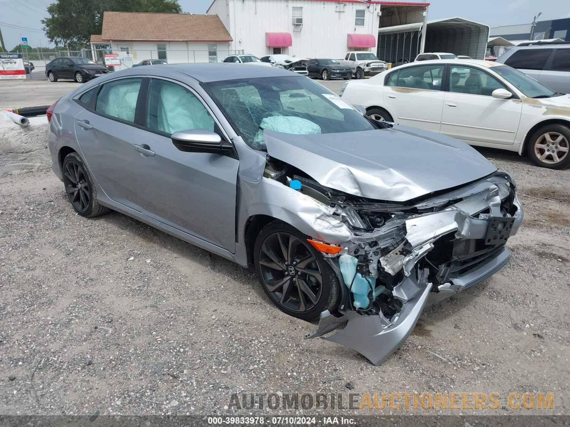 2HGFC2F83MH541668 HONDA CIVIC 2021