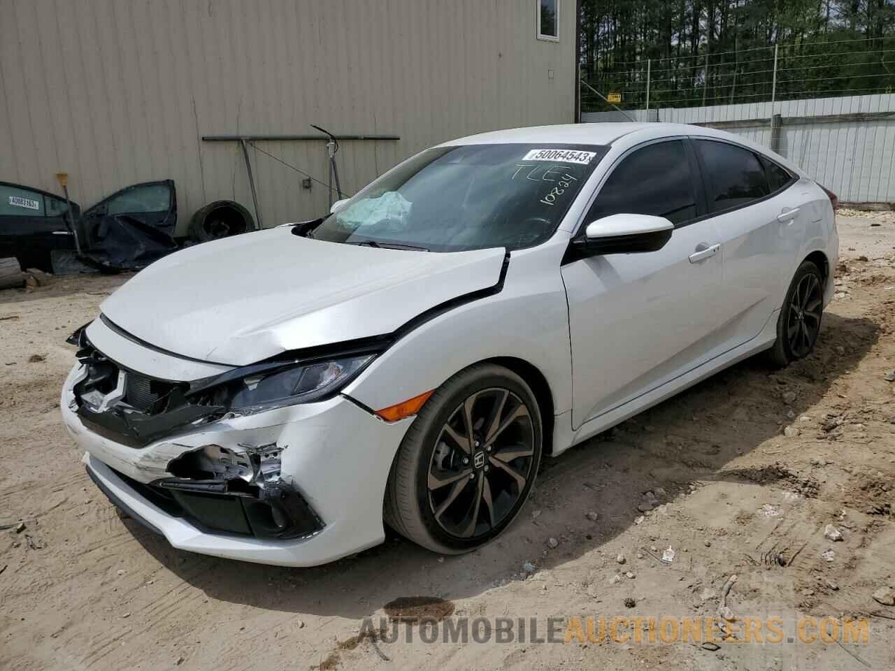 2HGFC2F83MH549480 HONDA CIVIC 2021