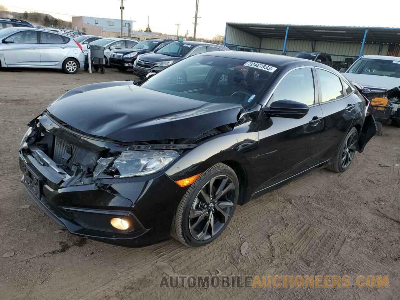 2HGFC2F83MH551049 HONDA CIVIC 2021