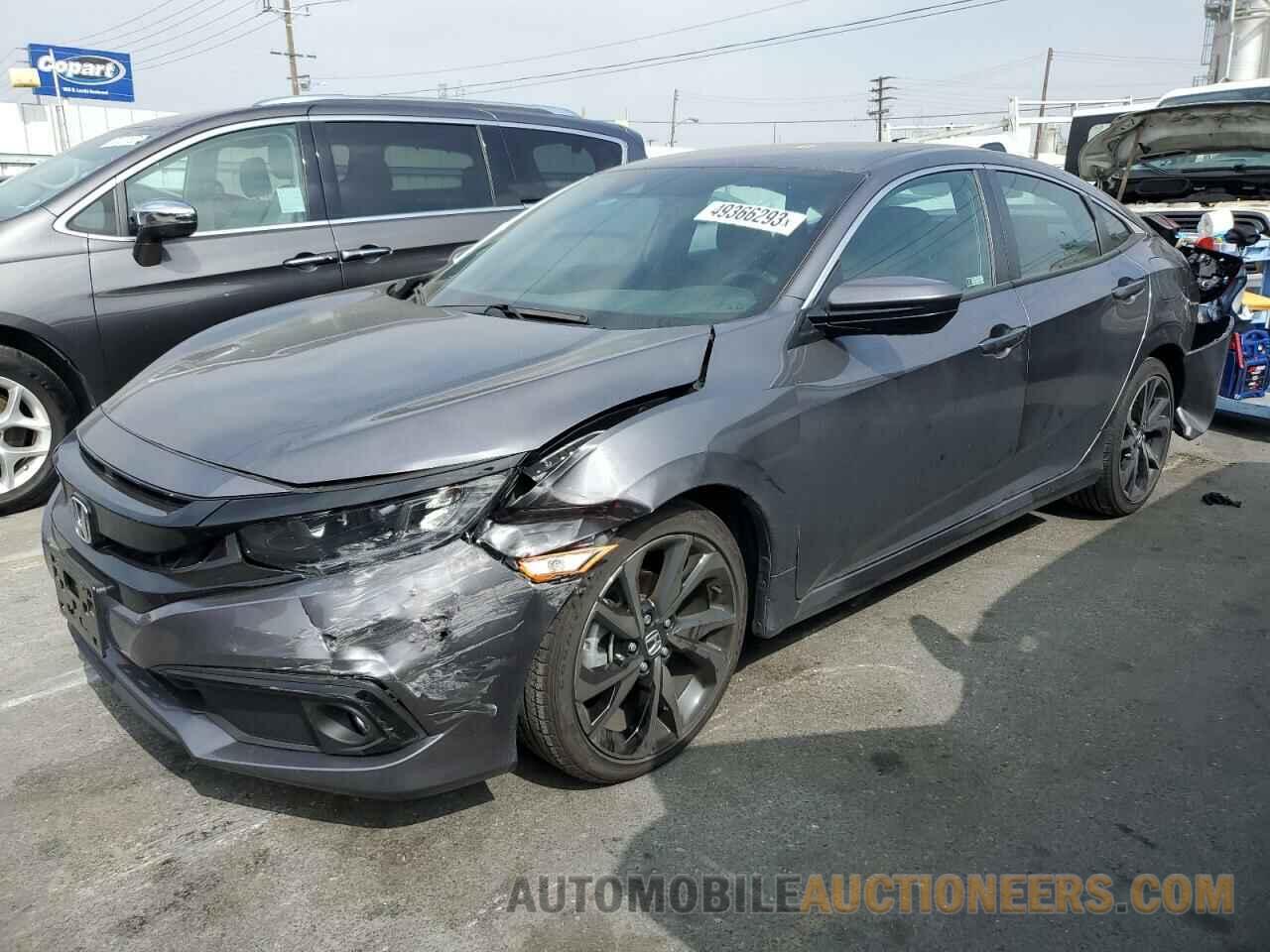 2HGFC2F83MH554341 HONDA CIVIC 2021