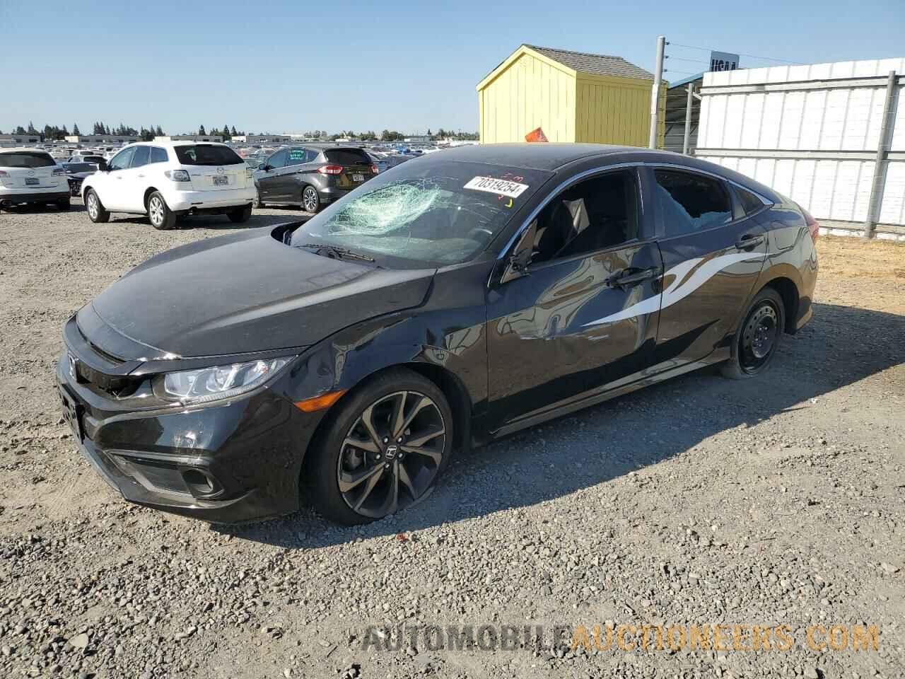 2HGFC2F83MH557238 HONDA CIVIC 2021