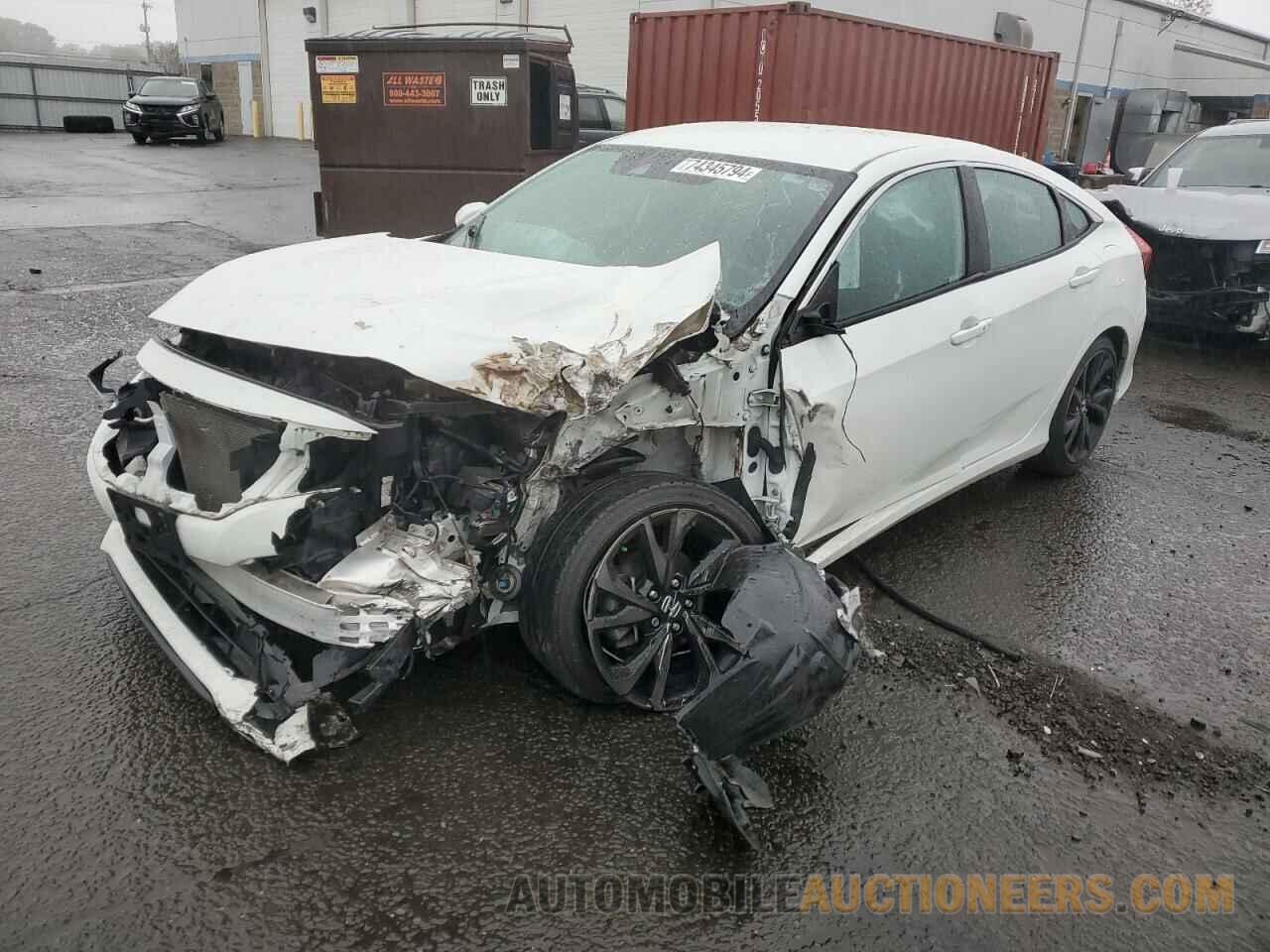 2HGFC2F84KH505937 HONDA CIVIC 2019