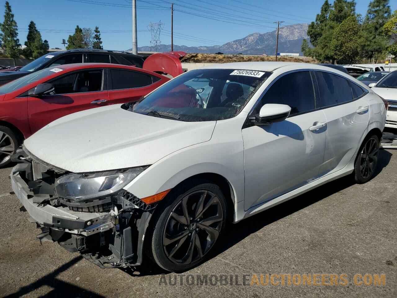 2HGFC2F84KH507638 HONDA CIVIC 2019