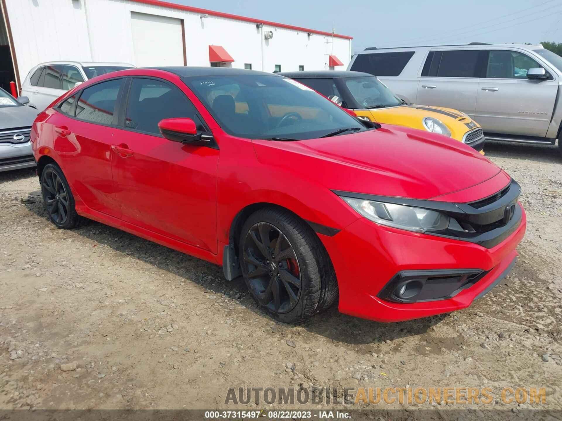 2HGFC2F84KH512242 HONDA CIVIC SEDAN 2019