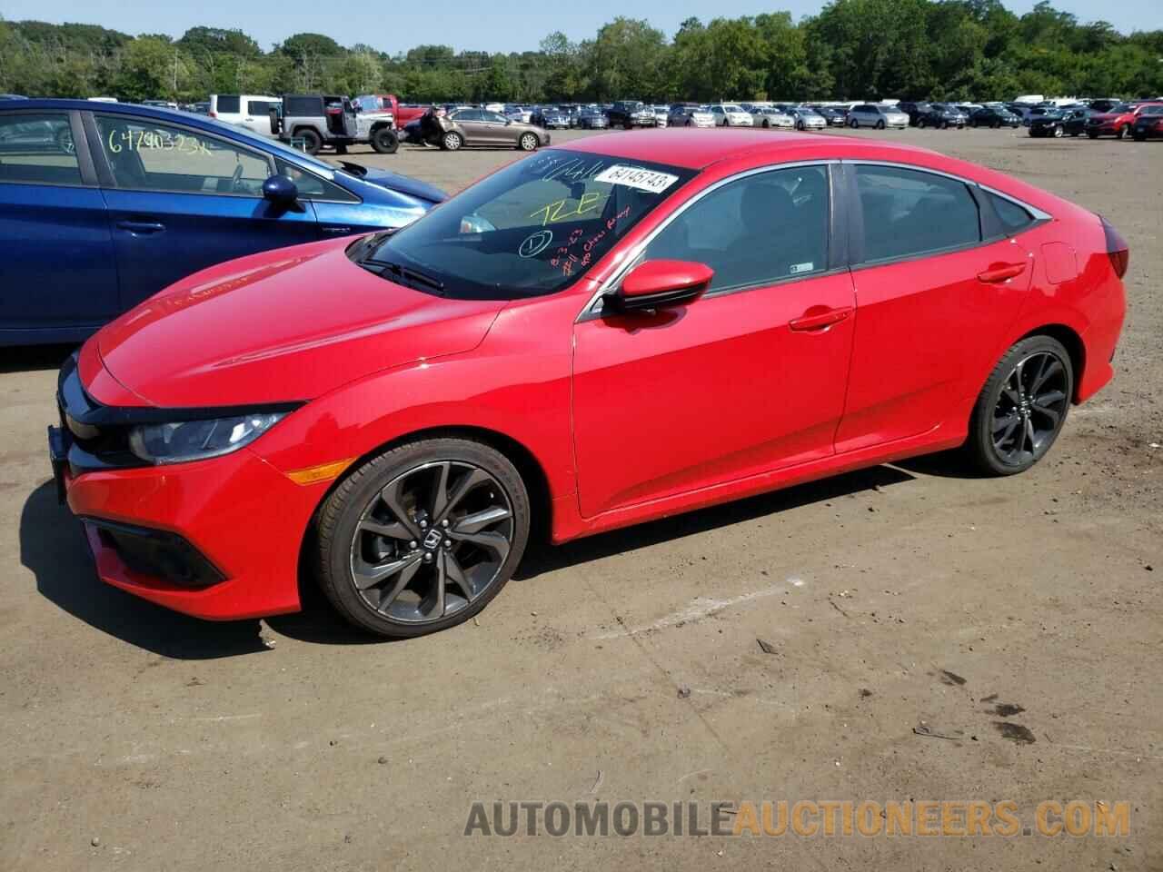 2HGFC2F84KH512807 HONDA CIVIC 2019