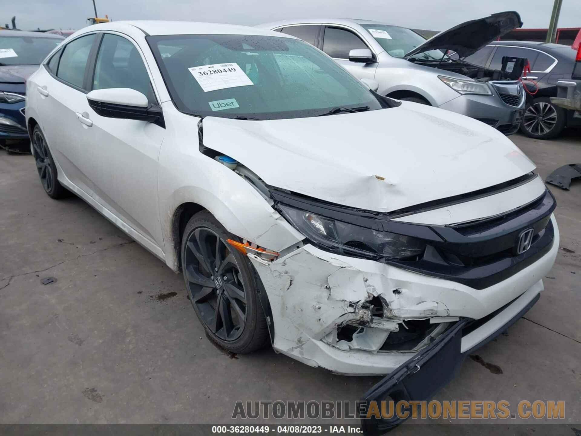 2HGFC2F84KH513245 HONDA CIVIC SEDAN 2019