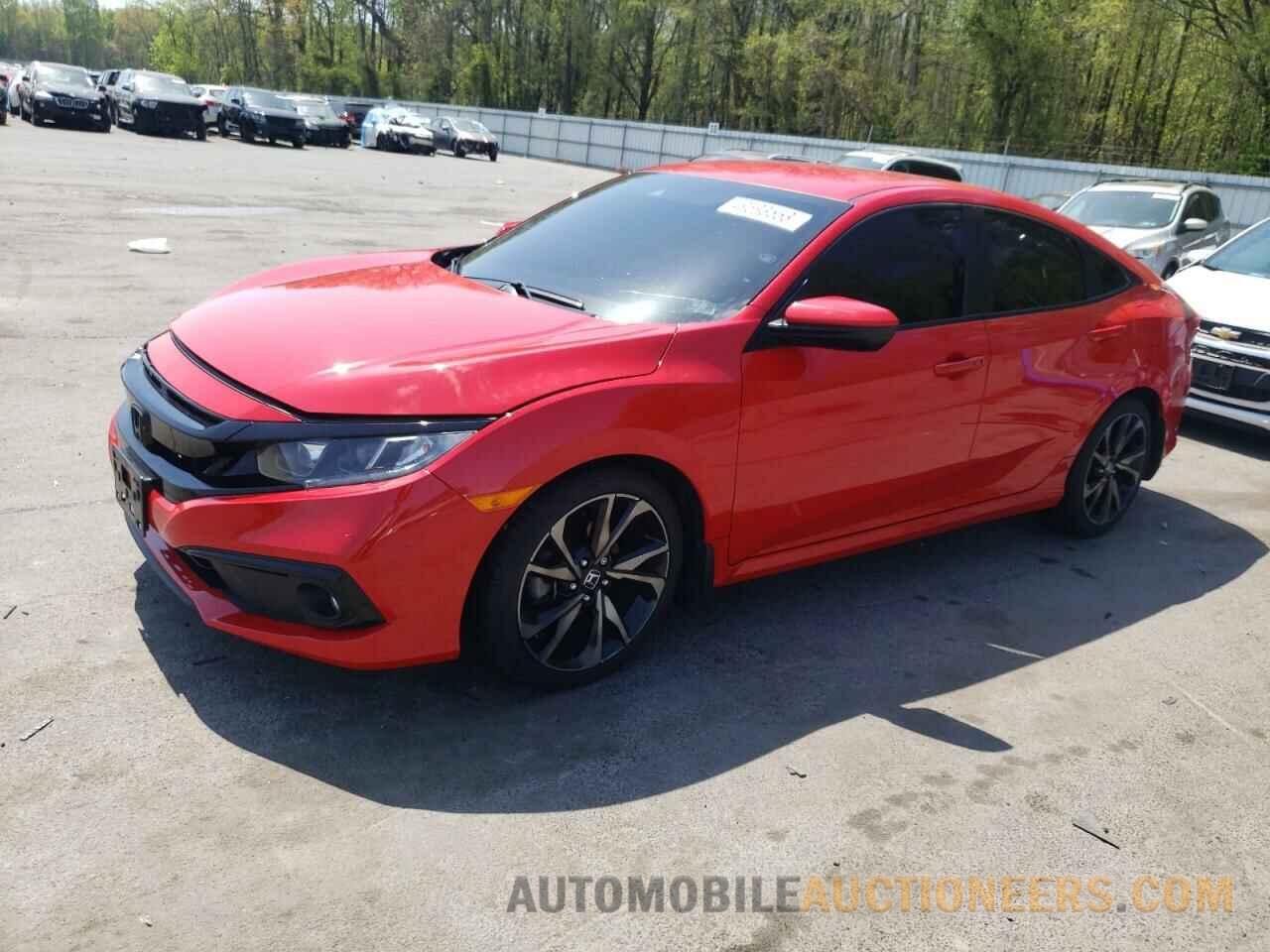 2HGFC2F84KH536301 HONDA CIVIC 2019