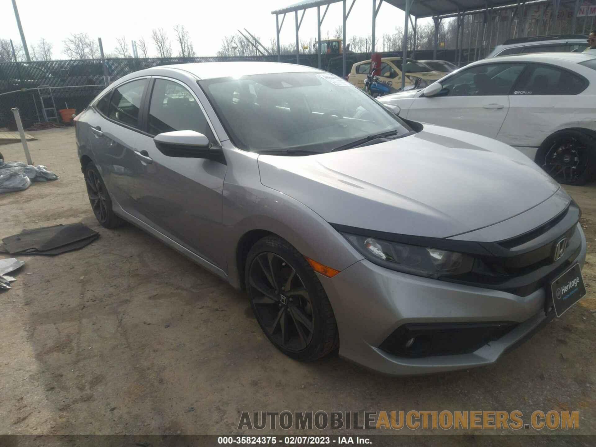 2HGFC2F84KH541742 HONDA CIVIC SEDAN 2019