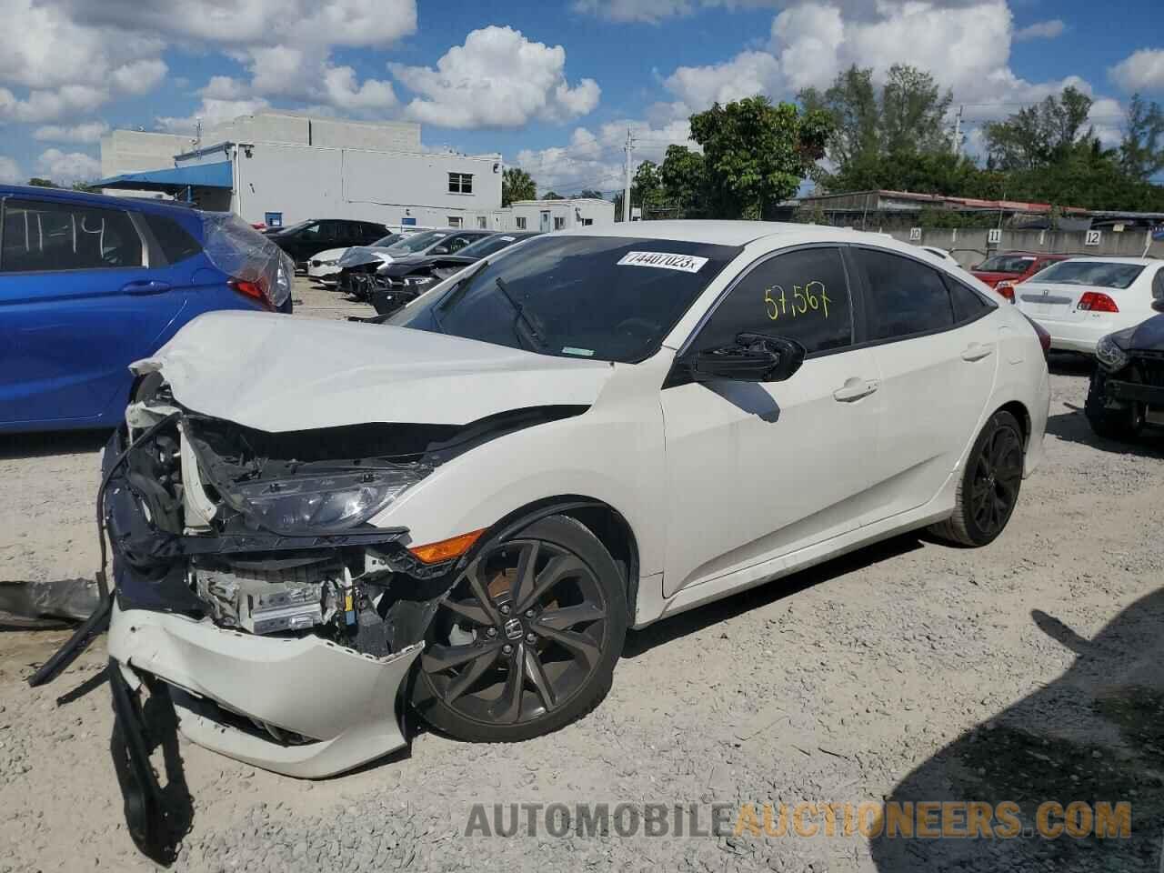 2HGFC2F84KH579181 HONDA CIVIC 2019