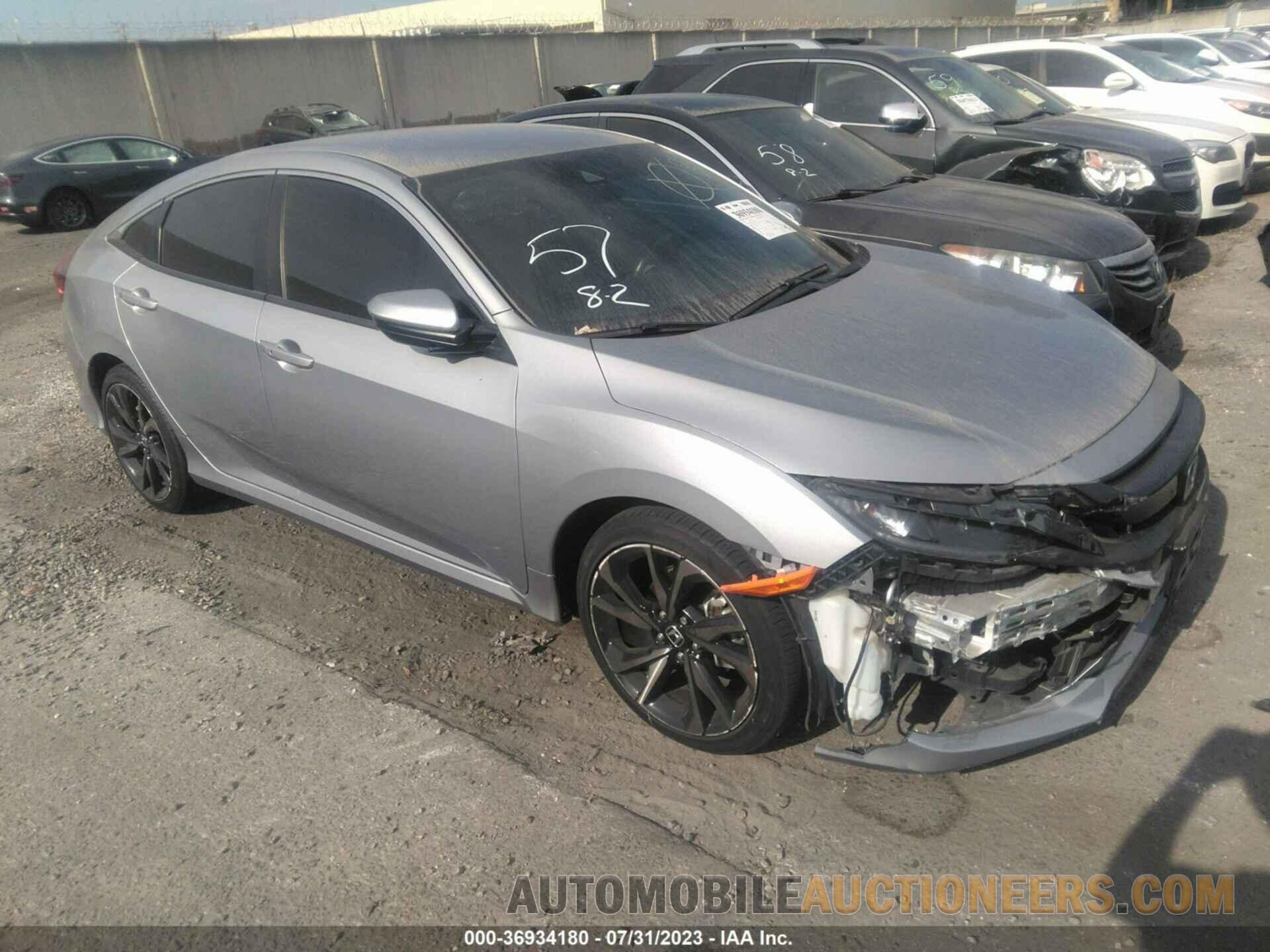 2HGFC2F84KH586213 HONDA CIVIC SEDAN 2019