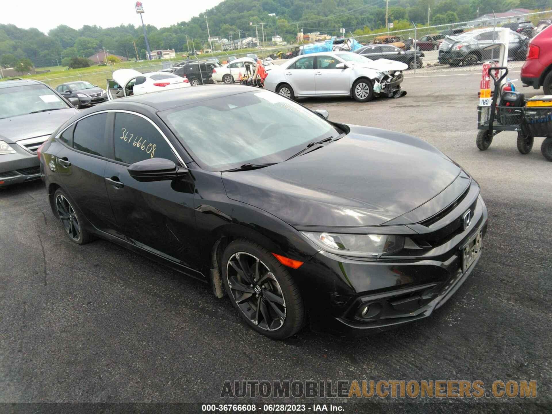 2HGFC2F84KH589709 HONDA CIVIC SEDAN 2019