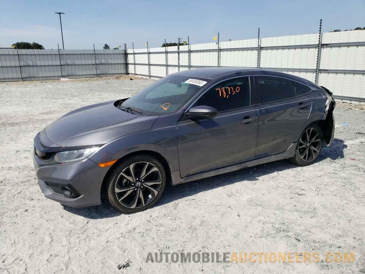 2HGFC2F84KH591203 HONDA CIVIC 2019