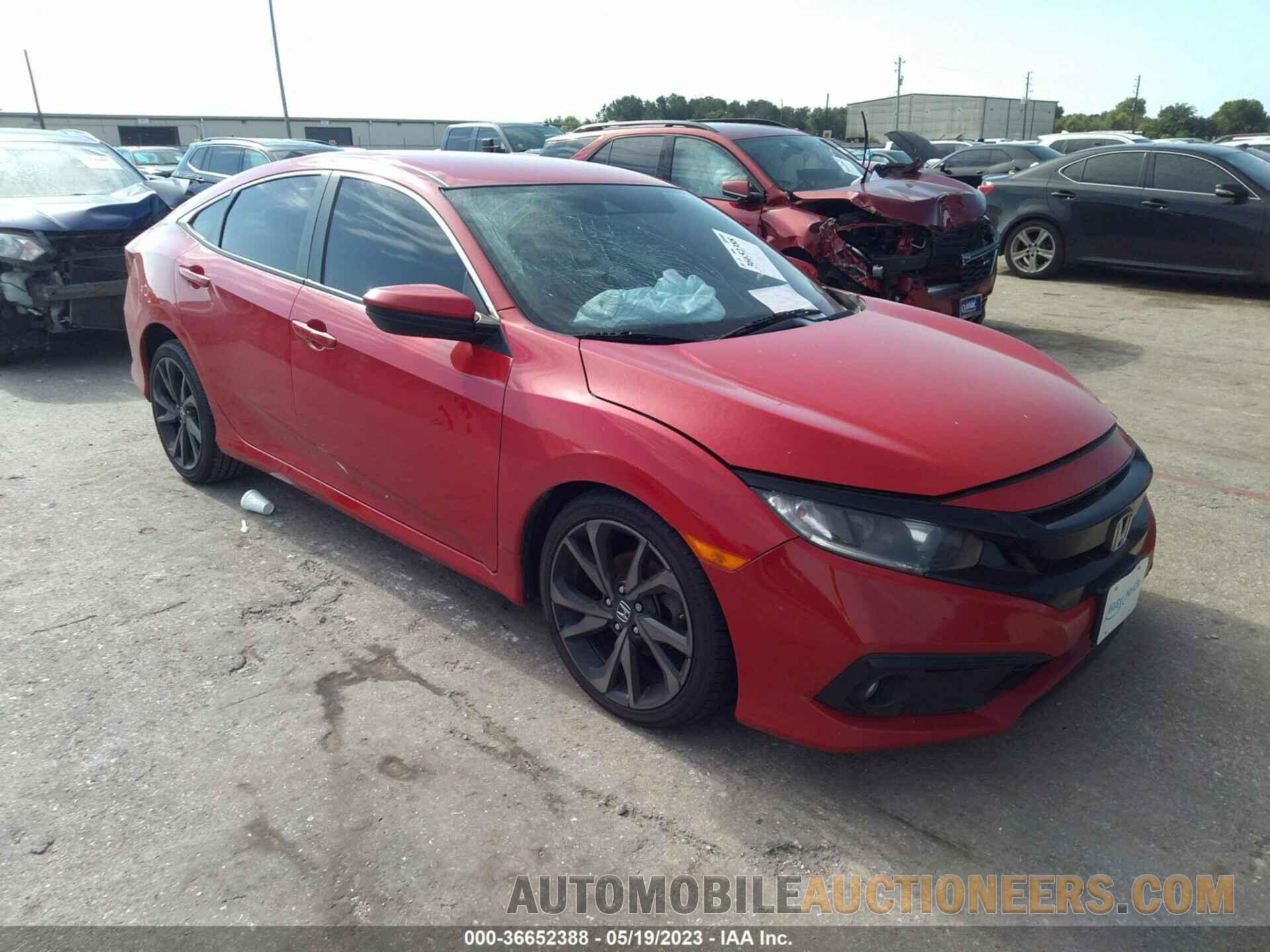 2HGFC2F84KH593162 HONDA CIVIC SEDAN 2019