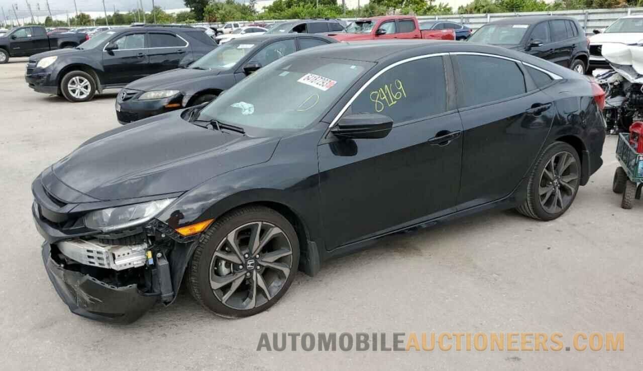 2HGFC2F84KH599169 HONDA CIVIC 2019