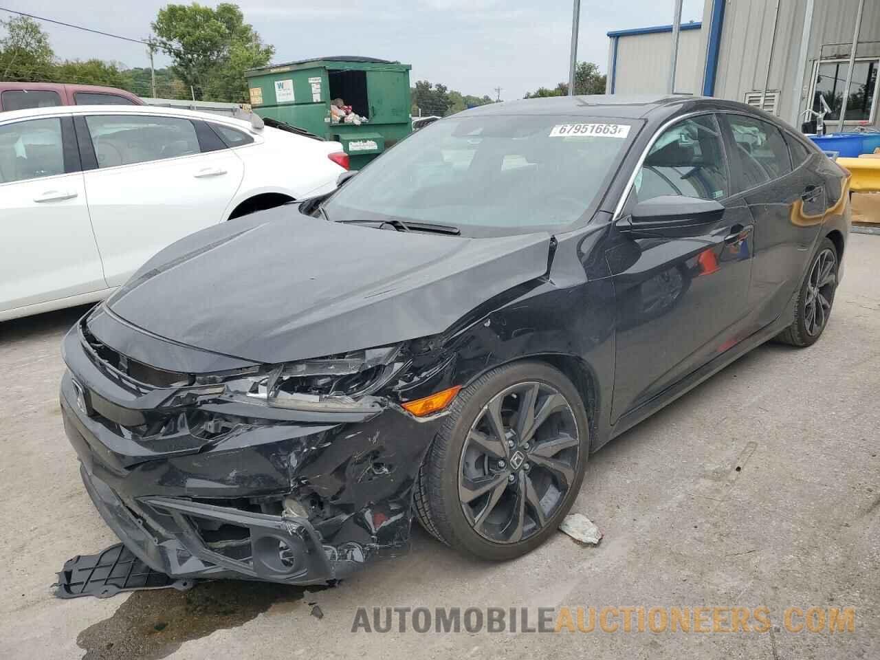 2HGFC2F84KH605908 HONDA CIVIC 2019