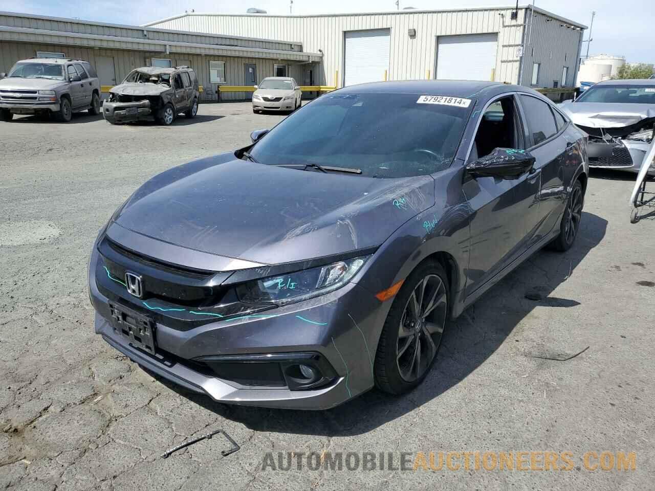 2HGFC2F84LH597519 HONDA CIVIC 2020