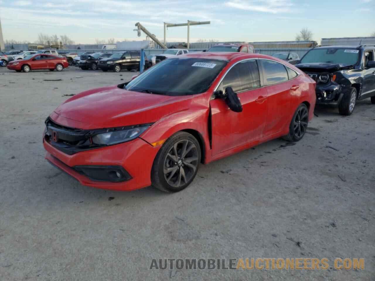 2HGFC2F84MH502734 HONDA CIVIC 2021