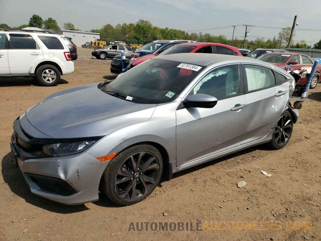 2HGFC2F84MH523857 HONDA CIVIC 2021