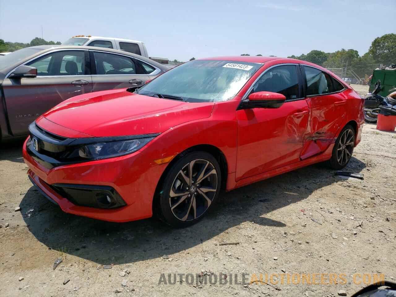 2HGFC2F84MH523941 HONDA CIVIC 2021