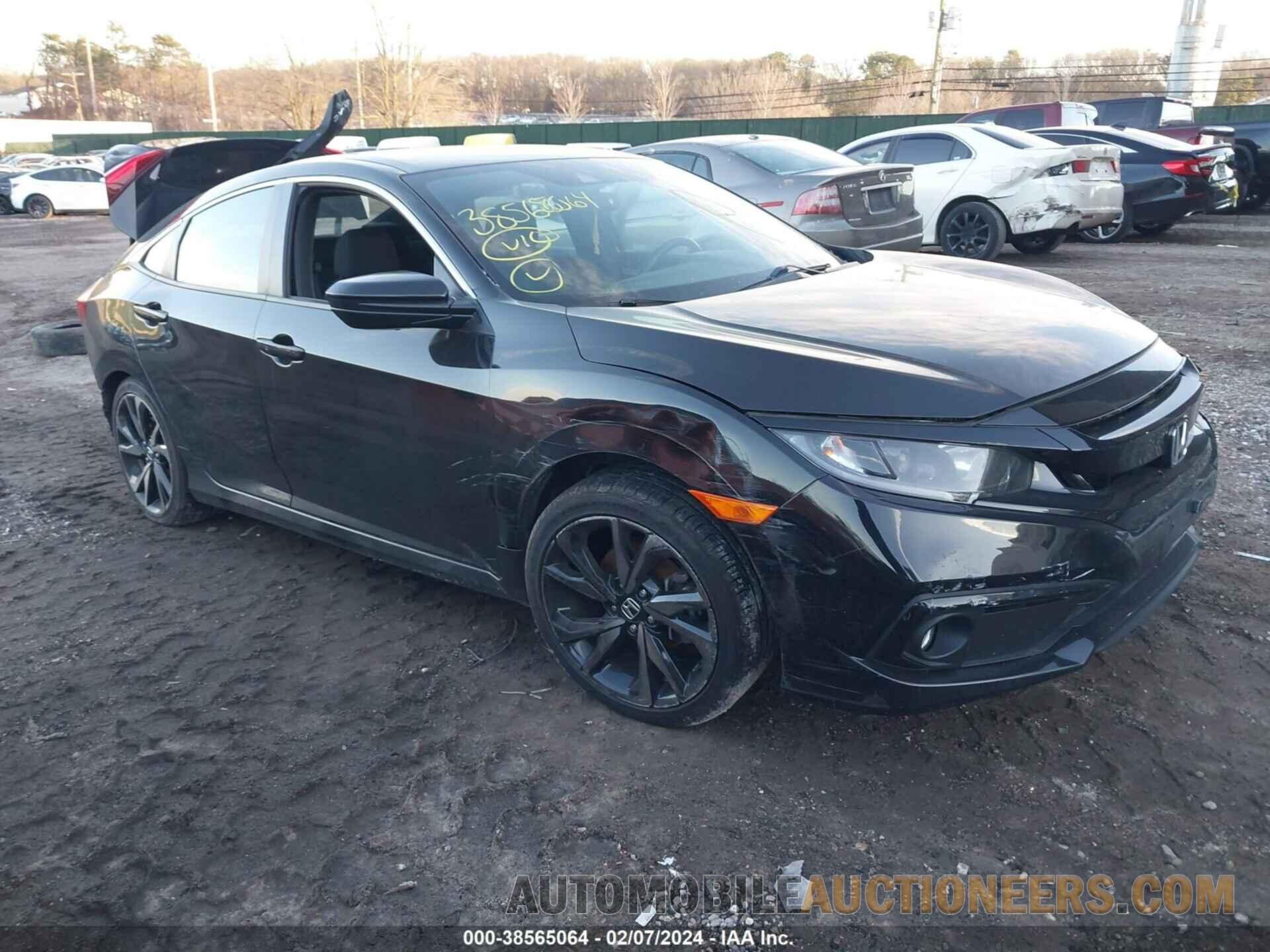 2HGFC2F84MH525513 HONDA CIVIC 2021