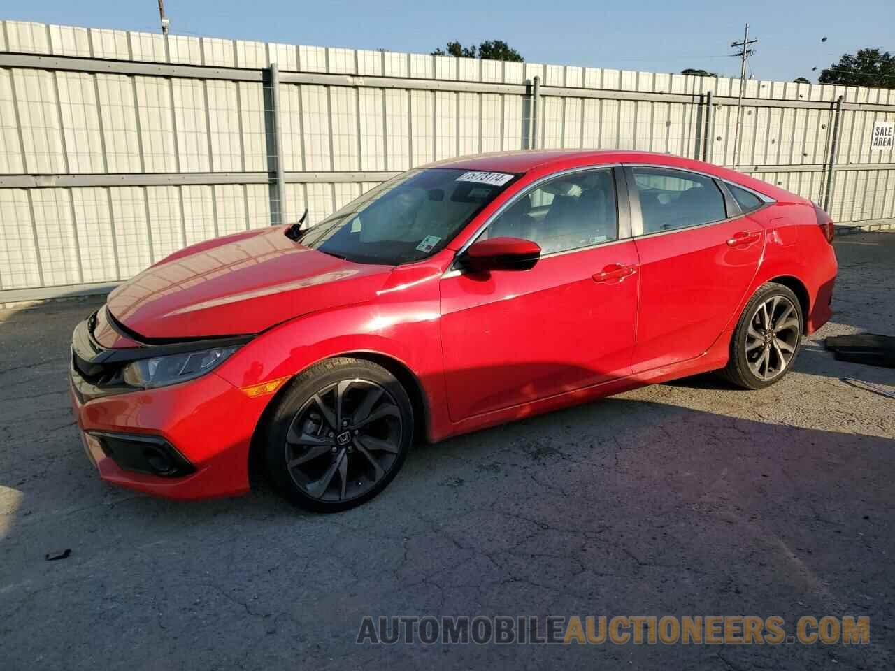 2HGFC2F84MH527973 HONDA CIVIC 2021