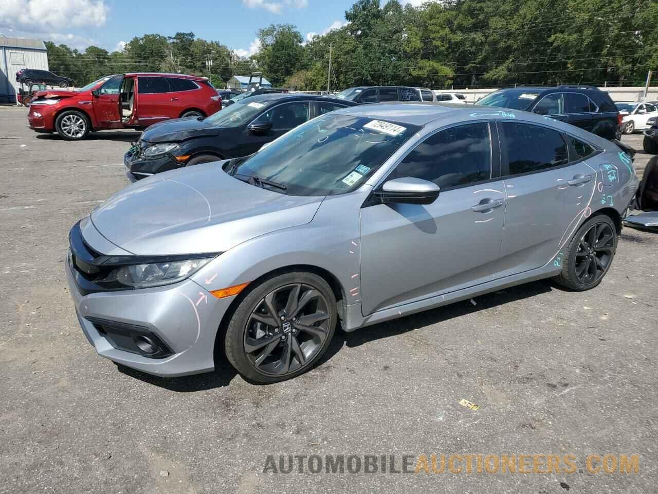 2HGFC2F84MH541095 HONDA CIVIC 2021