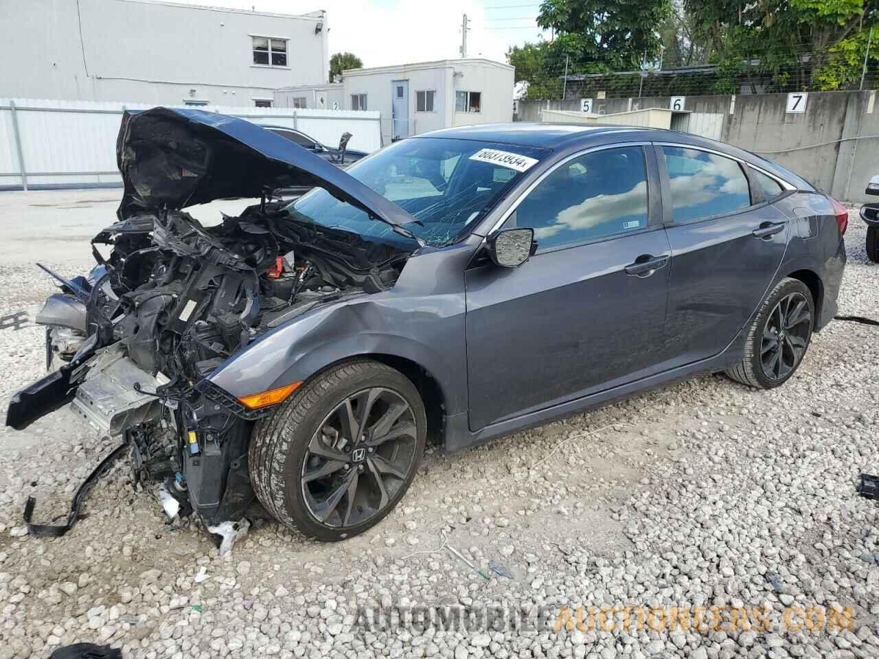 2HGFC2F84MH544286 HONDA CIVIC 2021