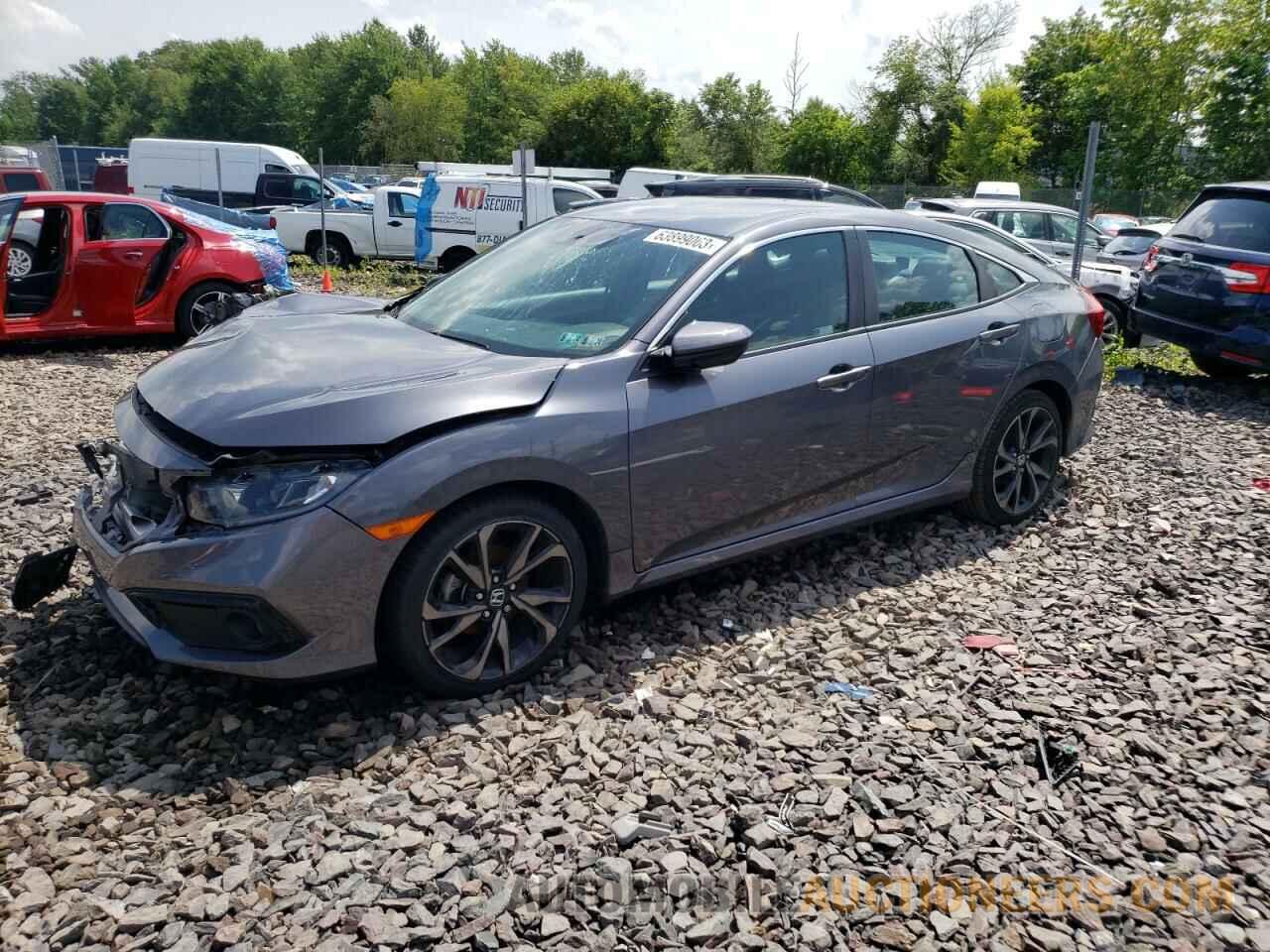 2HGFC2F84MH550606 HONDA CIVIC 2021