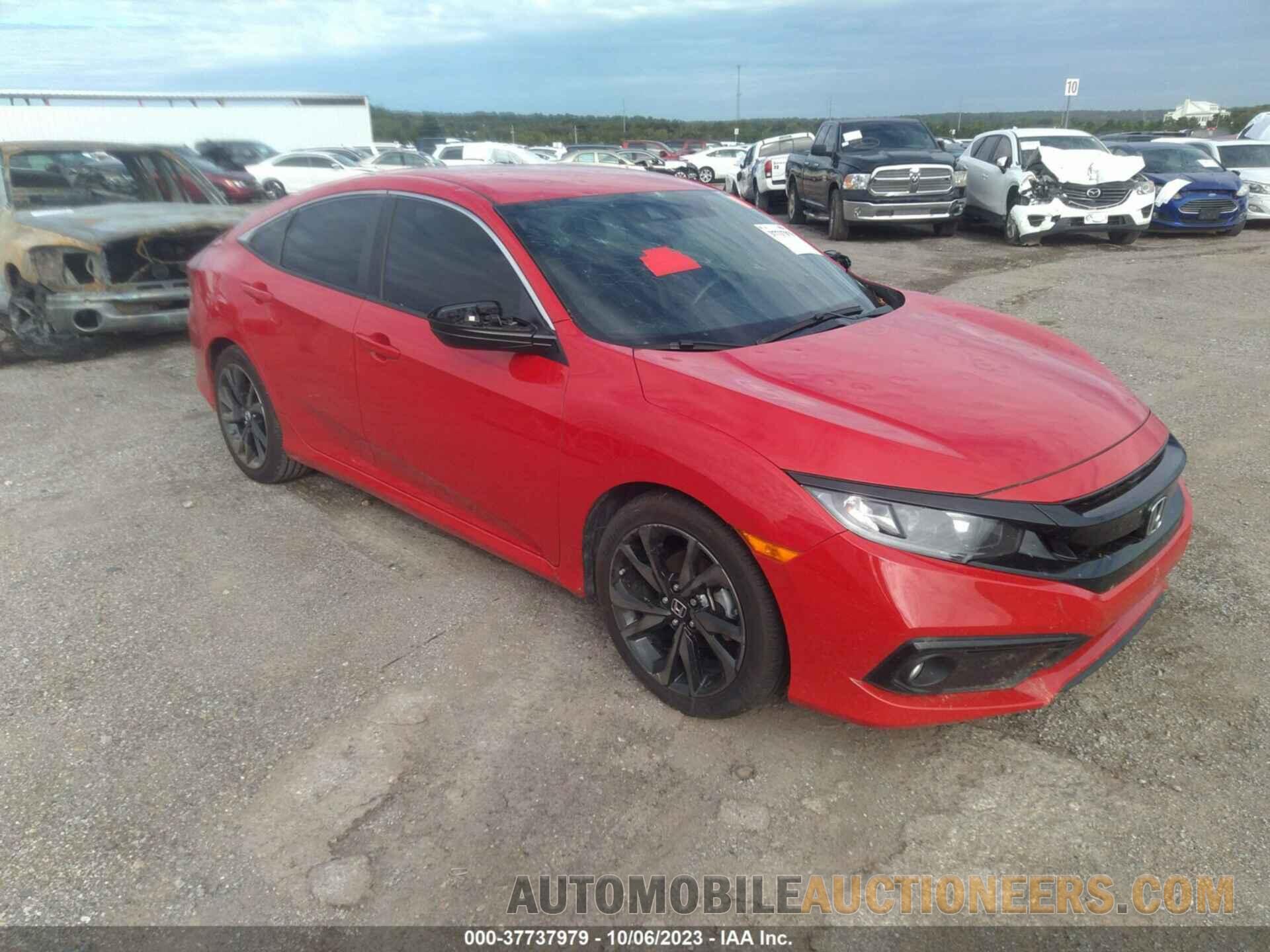 2HGFC2F85KH501458 HONDA CIVIC 2019