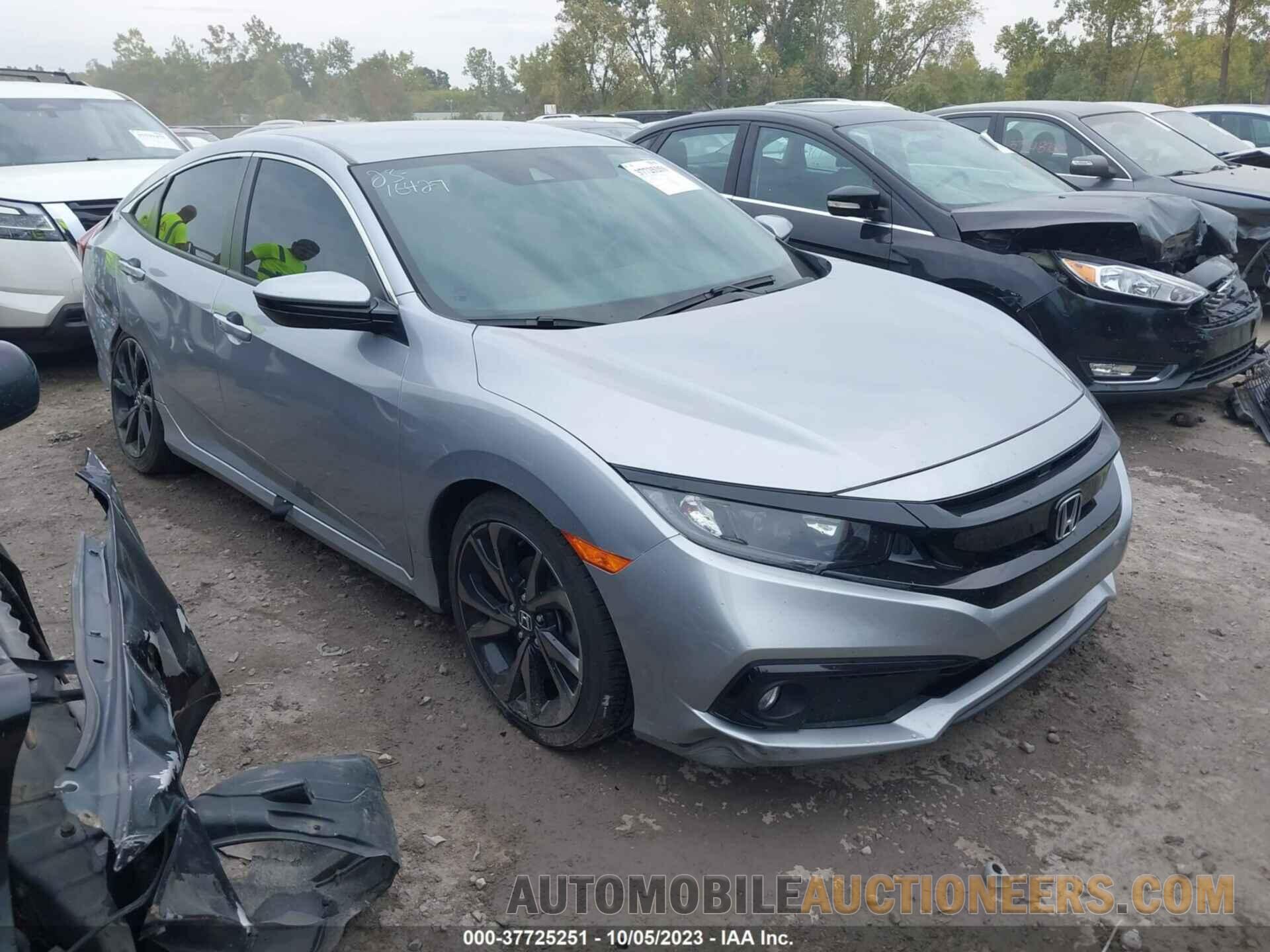 2HGFC2F85KH517076 HONDA CIVIC SEDAN 2019