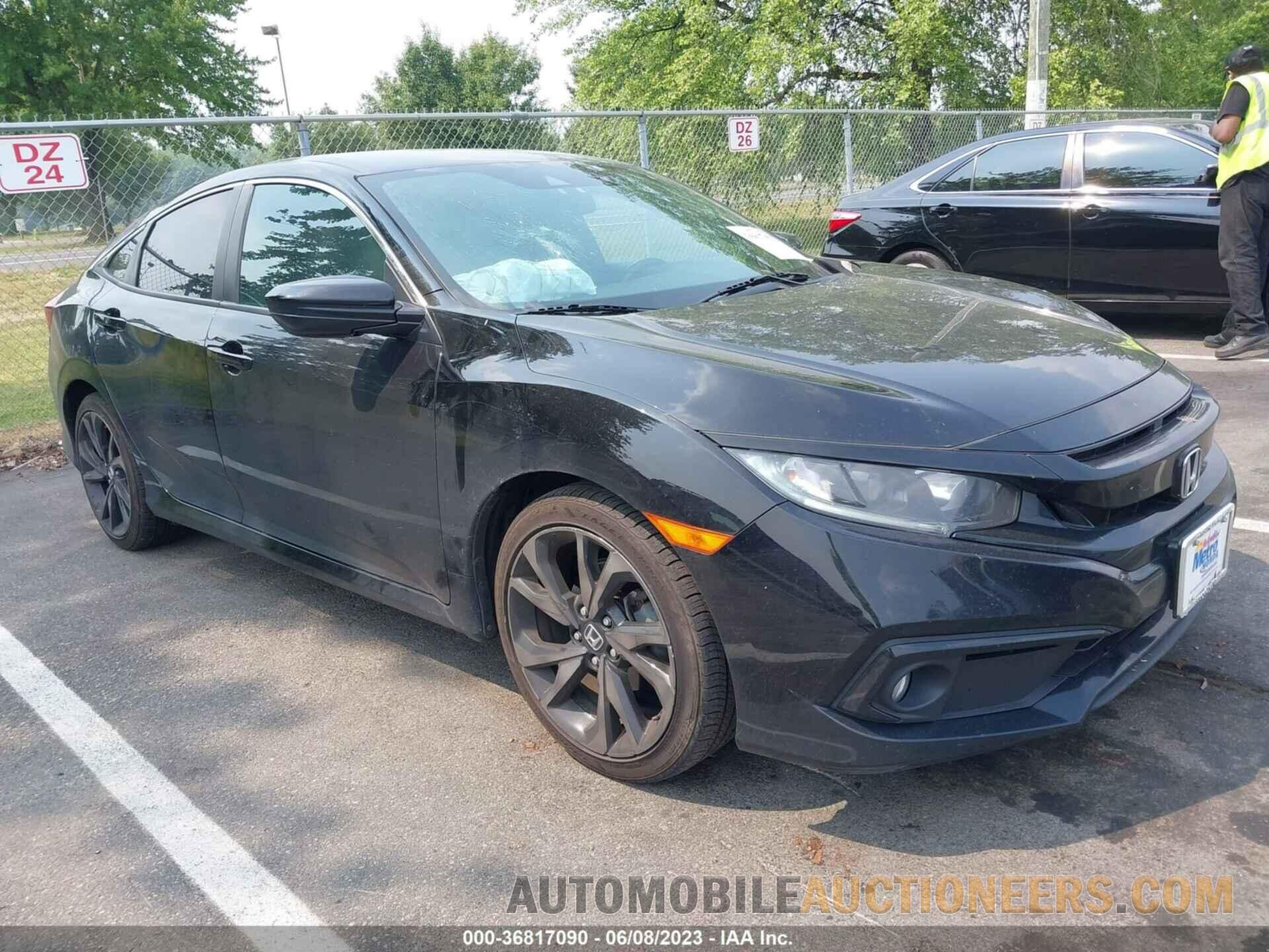 2HGFC2F85KH525761 HONDA CIVIC SEDAN 2019