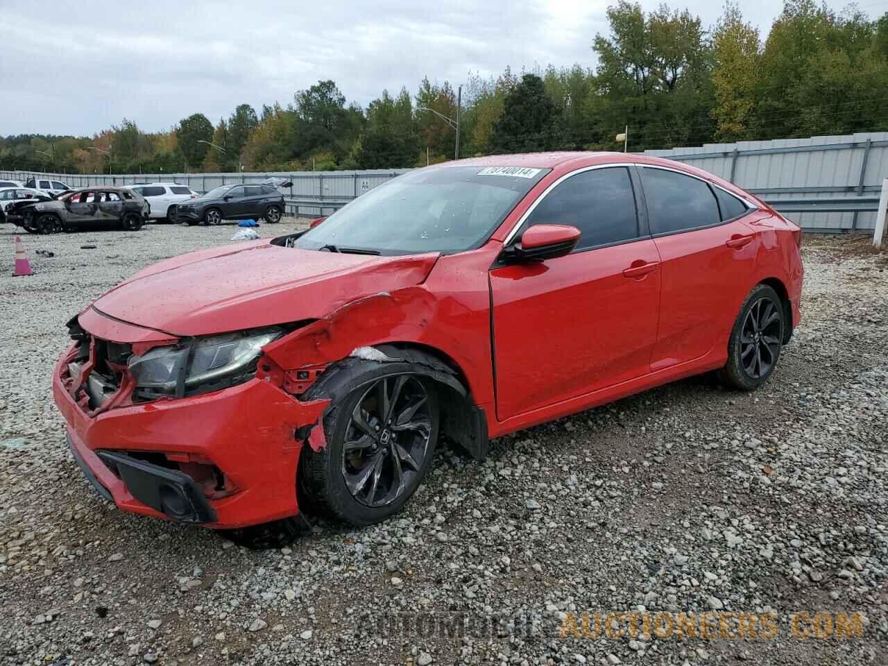 2HGFC2F85KH544696 HONDA CIVIC 2019