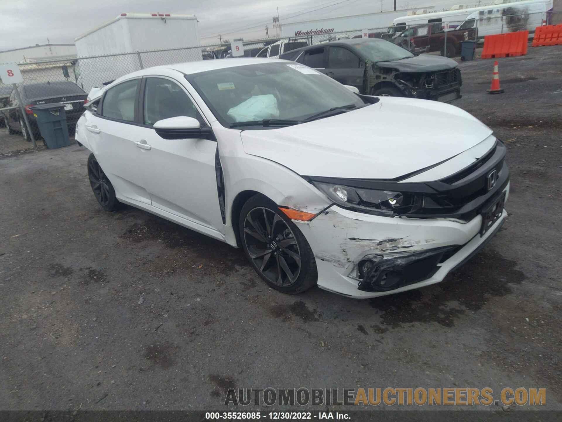 2HGFC2F85KH546545 HONDA CIVIC SEDAN 2019