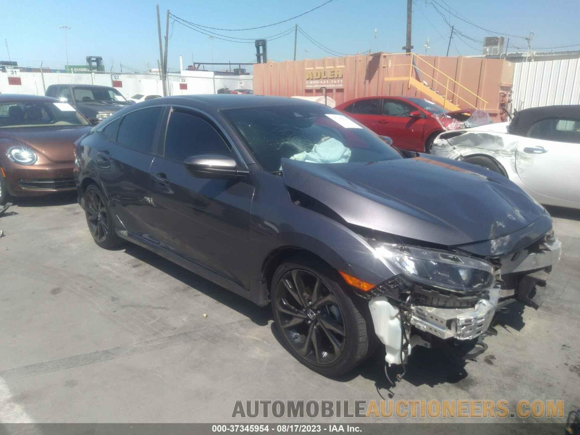 2HGFC2F85KH549753 HONDA CIVIC SEDAN 2019