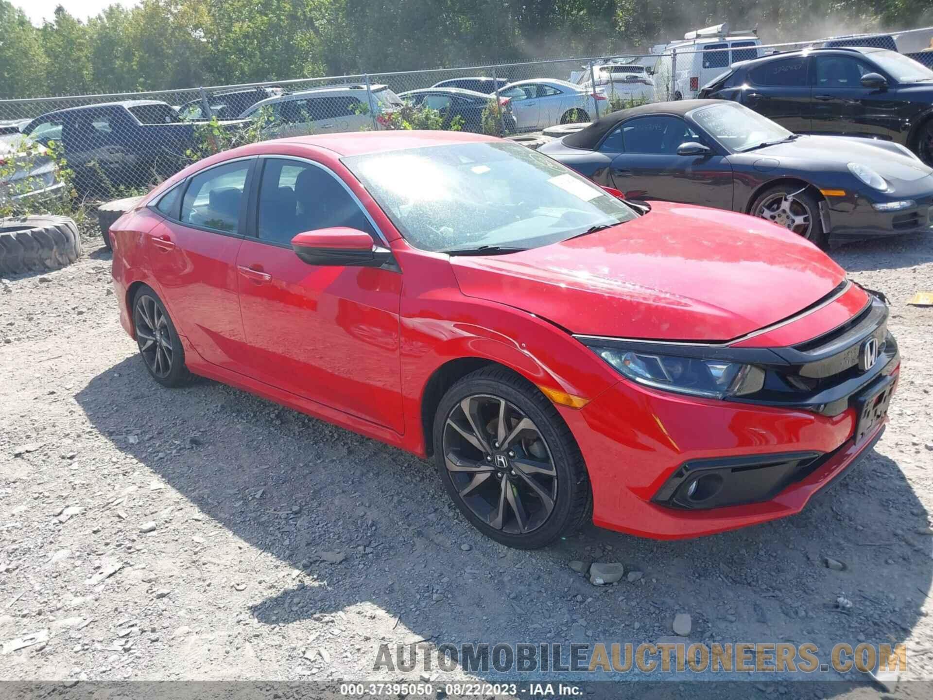 2HGFC2F85KH551910 HONDA CIVIC SEDAN 2019